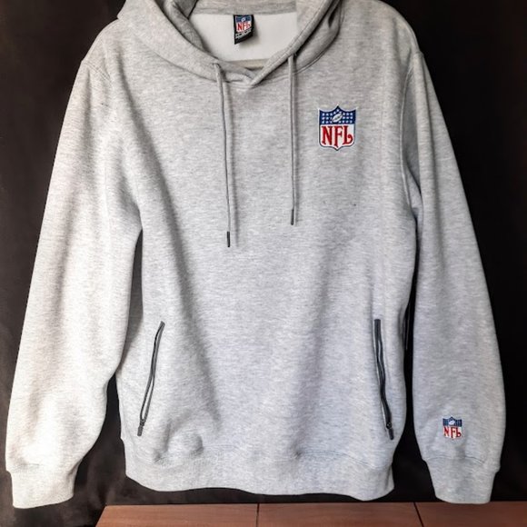 NFL Team Apparel, Medium grey hooded sweatshirt - Picture 3 of 16